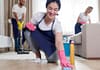 the sparkle of professional cleaning services